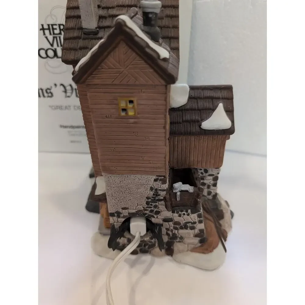 Department 56 Great Denton Grain And Carding Mill Retired‎ W/Orig. Box 5812-2